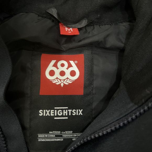 686 Prime Snowboard Ski ETEX  Jacket KCR947C Navy Twill Men Size M NWT - Picture 6 of 12
